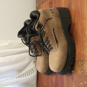 Super chunky work boots size 8